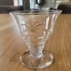 2 old glasses, bistro style