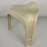ALEXANDER BEGGE for CASALA - Tripod stool in white plastic.