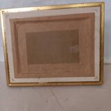 Old painting, oil on wood, schooner at sea, dated 1953, signed.