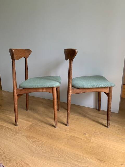 Pair of chairs - Denmark, 50s/60s