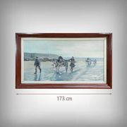 Grand Tableau « Les Goémoniers », de A. Le Guen – 1969