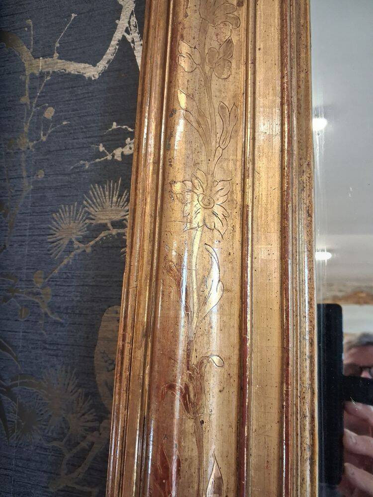 Louis Philippe period mirror 130 x 103