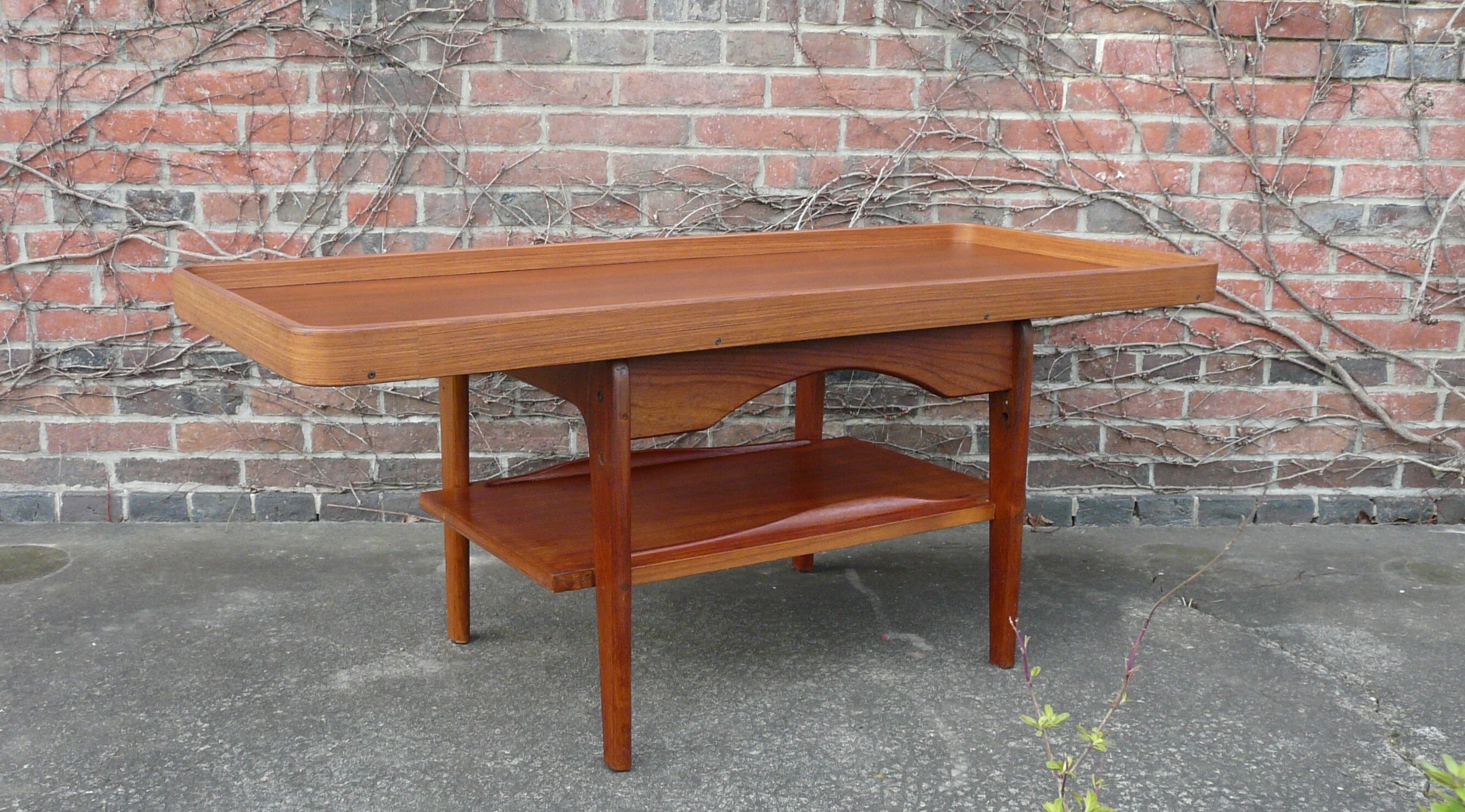 Scandinavian teak coffee table