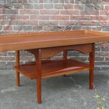 Scandinavian teak coffee table