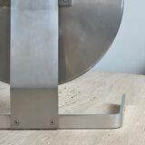 Circular mirror by Pierre Vandel France 70s 47x44cm
