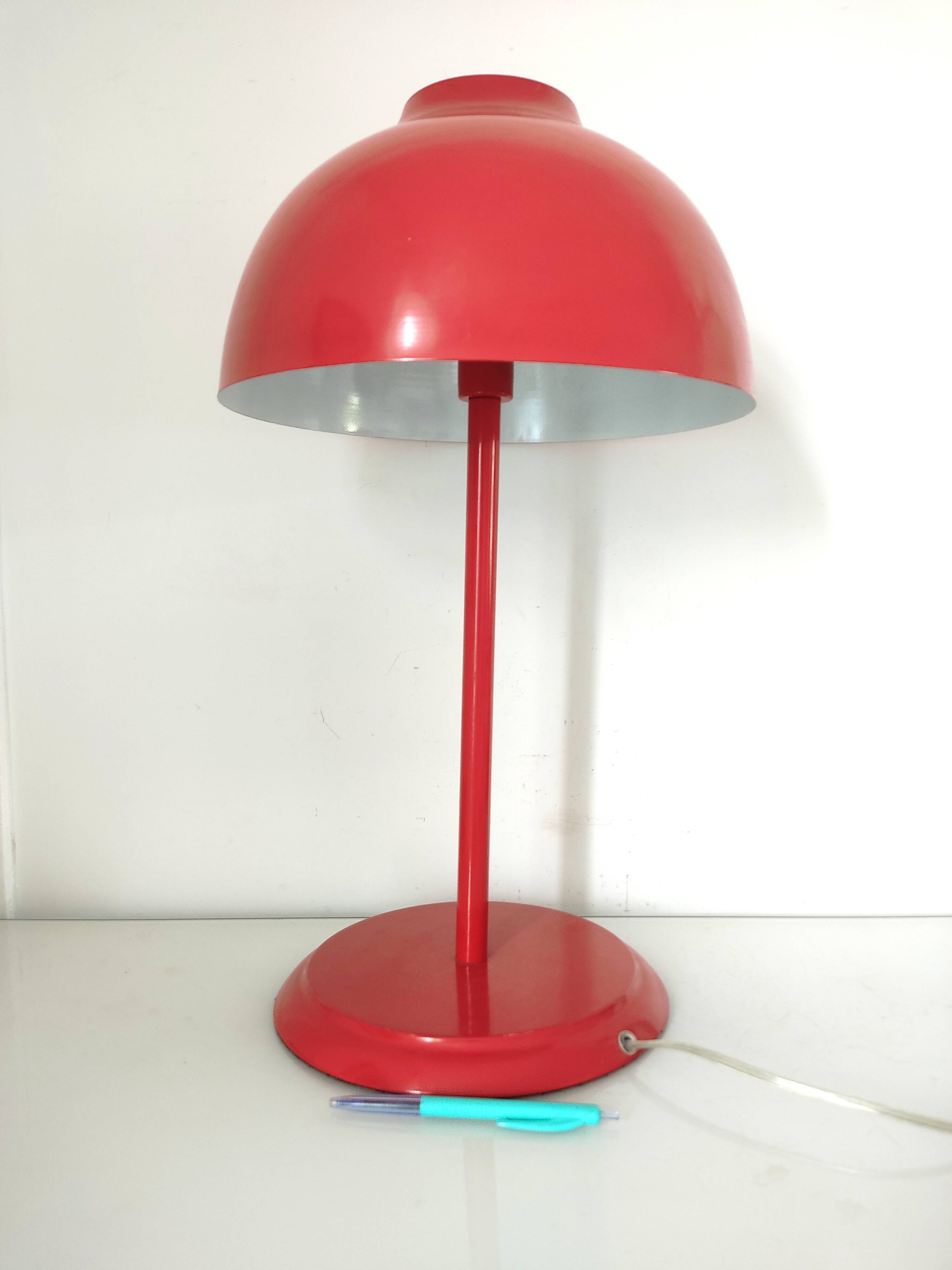 Lampe champignon rouge castorama