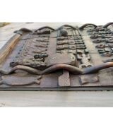 Dogon Mali Granary Door Sculpture African Art