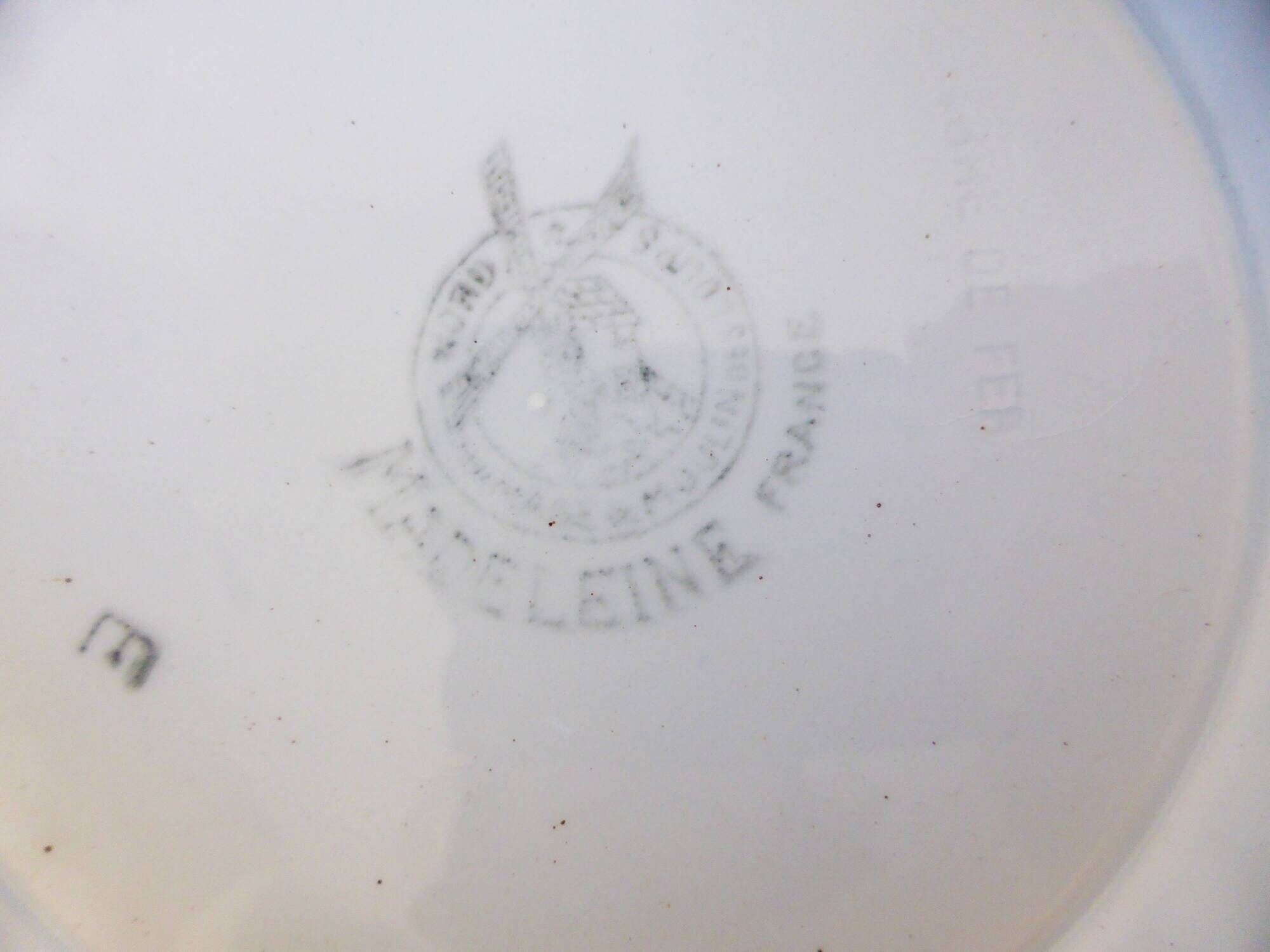 Compote dish on pedestal in iron earth from Moulin des loups and Hamage, Madeleine model 2106175