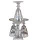Old bistro glasses with thick bottoms