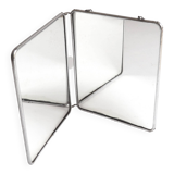 Diptych barber mirror