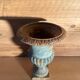 Old Medici vase in cast iron nineteenth century