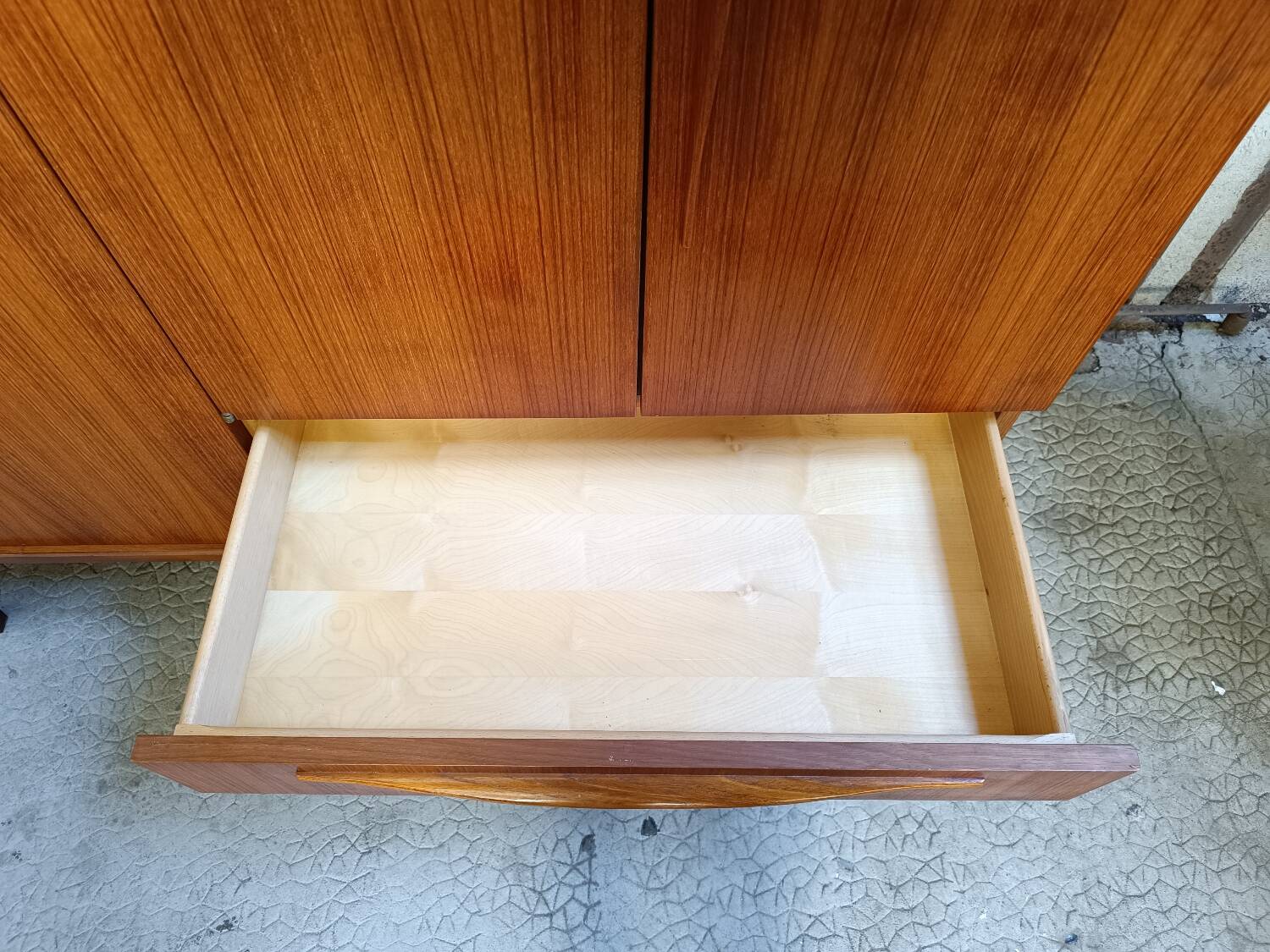 Vintage Scandinavian teak cabinet