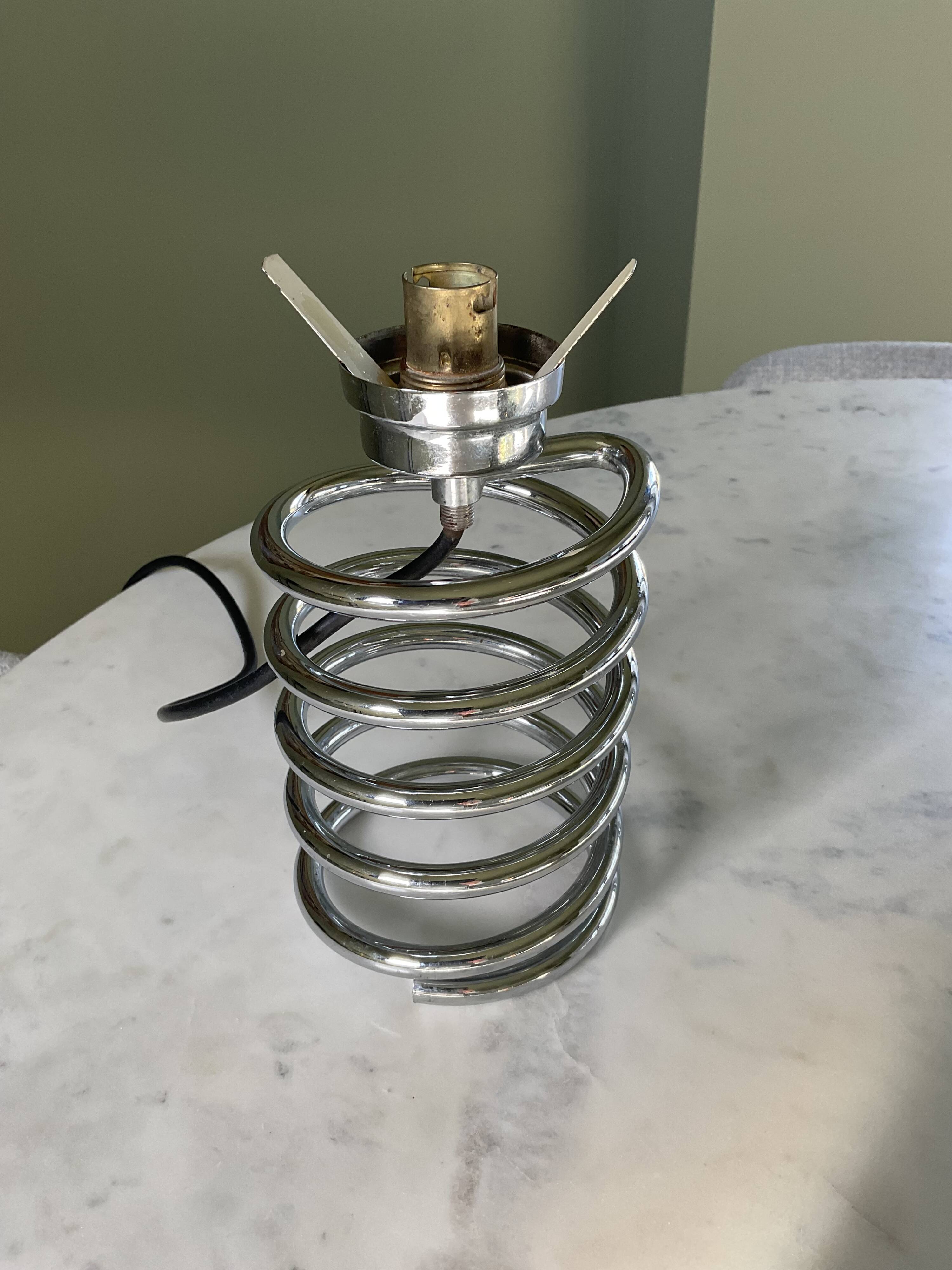Pied de lampe Spirale . Ingo Maurer 70’