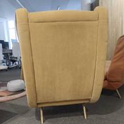 Senior armchair by Marco Zanuso for Arflex, camel velvet