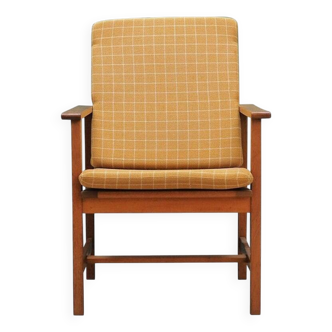 Yellow armchair, Danish design, 1970s, designer: Børge Mogensen