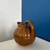 Pumpkin pitcher water carafe ceramic