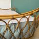 Vintage rattan bed