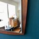 vintage mirror Scandinavian style