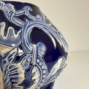 Vase - Cache pot en faïence baroque de Saint Clément, XIX eme