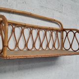 Rattan shelf 1960