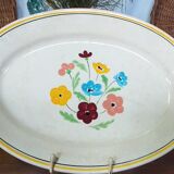 Serving or presentation dish in porcelain
