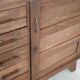 Oak buffet by René Gabriel, Reconstruction period 1950.