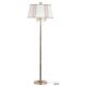 Danish 3-Arm Floor Lamp in Brass, 1960s