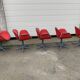 Lot of 5 Tulip Chairs by Pierre Paulin for Artifort