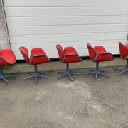 Lot of 5 Tulip Chairs by Pierre Paulin for Artifort