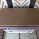Small vintage tricolor chest of drawers