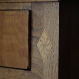 Antique Danish oak commode, made at the end of the 18th century, Louis XVI.