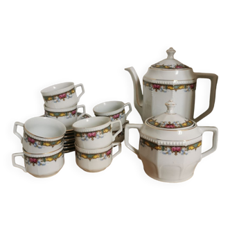 Vintage porcelain tea set