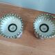 Picnic candlesticks signed André L'Helguen Keraluc Quimper