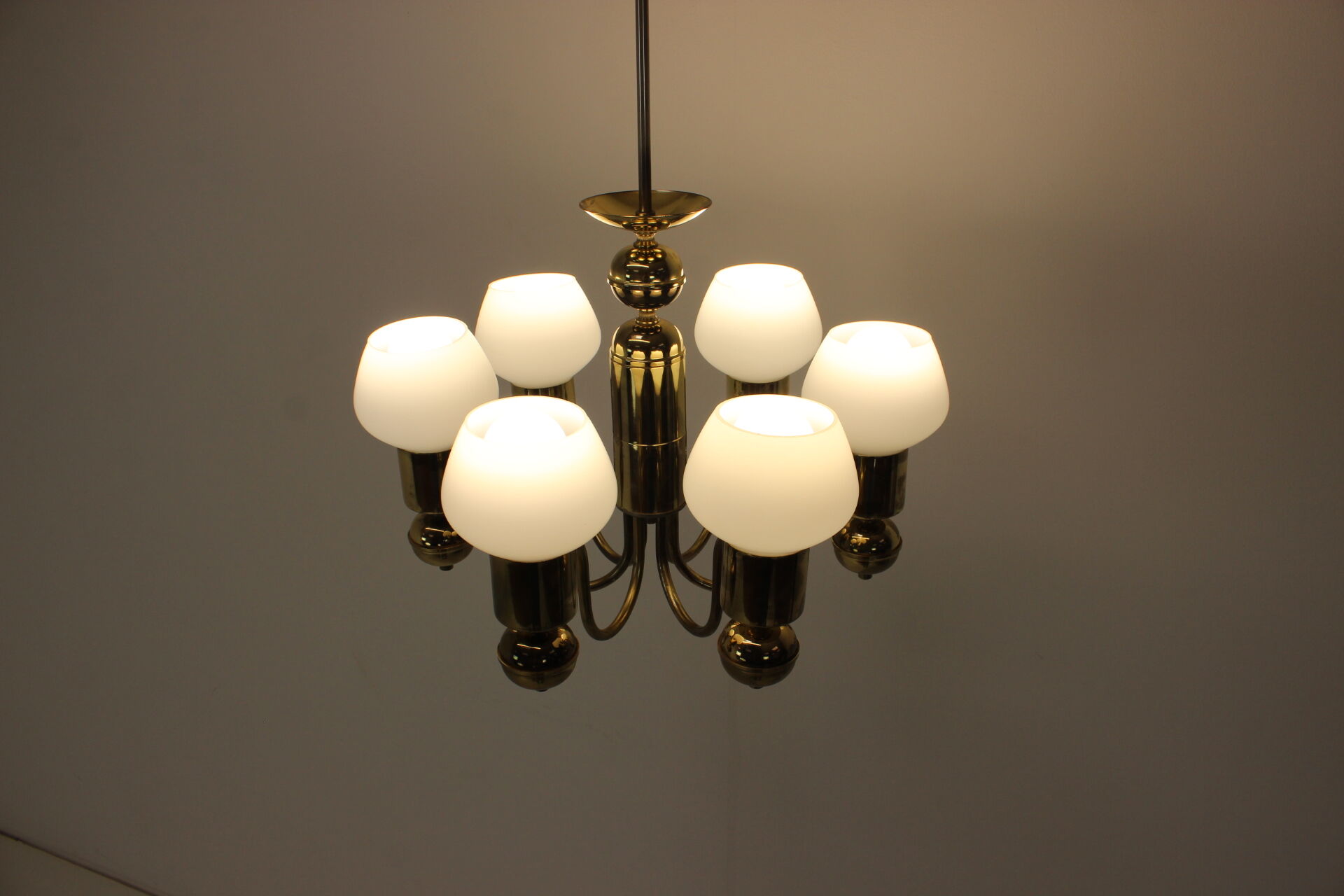 Mid-Century Chandelier/Kamenicky Senov, 1960's