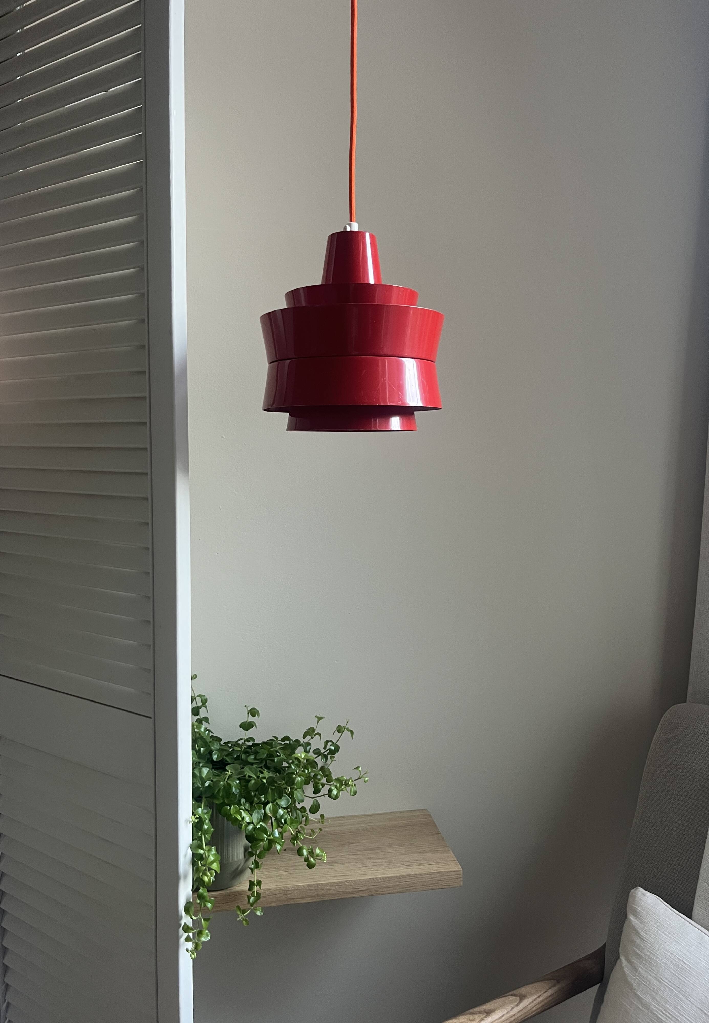 Vintage Trava pendant - Carl Thore - Granhaga - Swedish design lamp