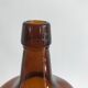 Demijohn 5litres amber glass