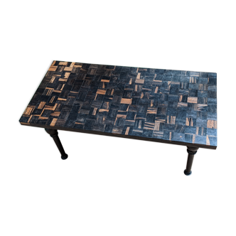 Macassar ebony coffee table