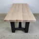 Renovated oak coffee table