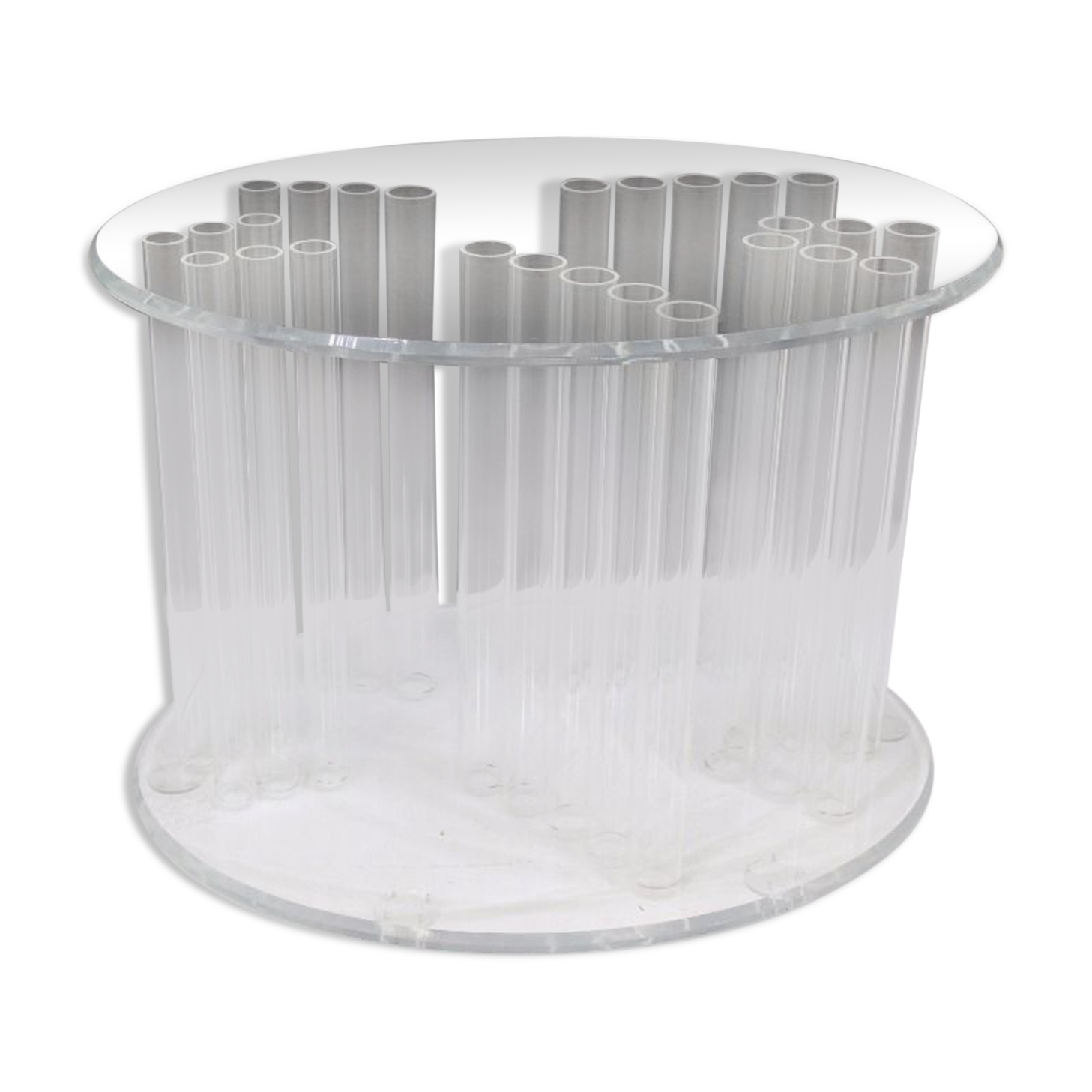 Table vintage Lucite 1970 s