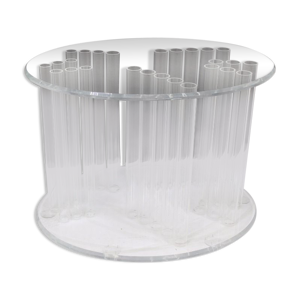 Table vintage en lucite