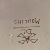 Rectangular dish in Moulins earthenware