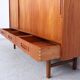Danish design teak highboard with drawers, 1960s
