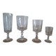 Crystal glass service from Arc model Louvre