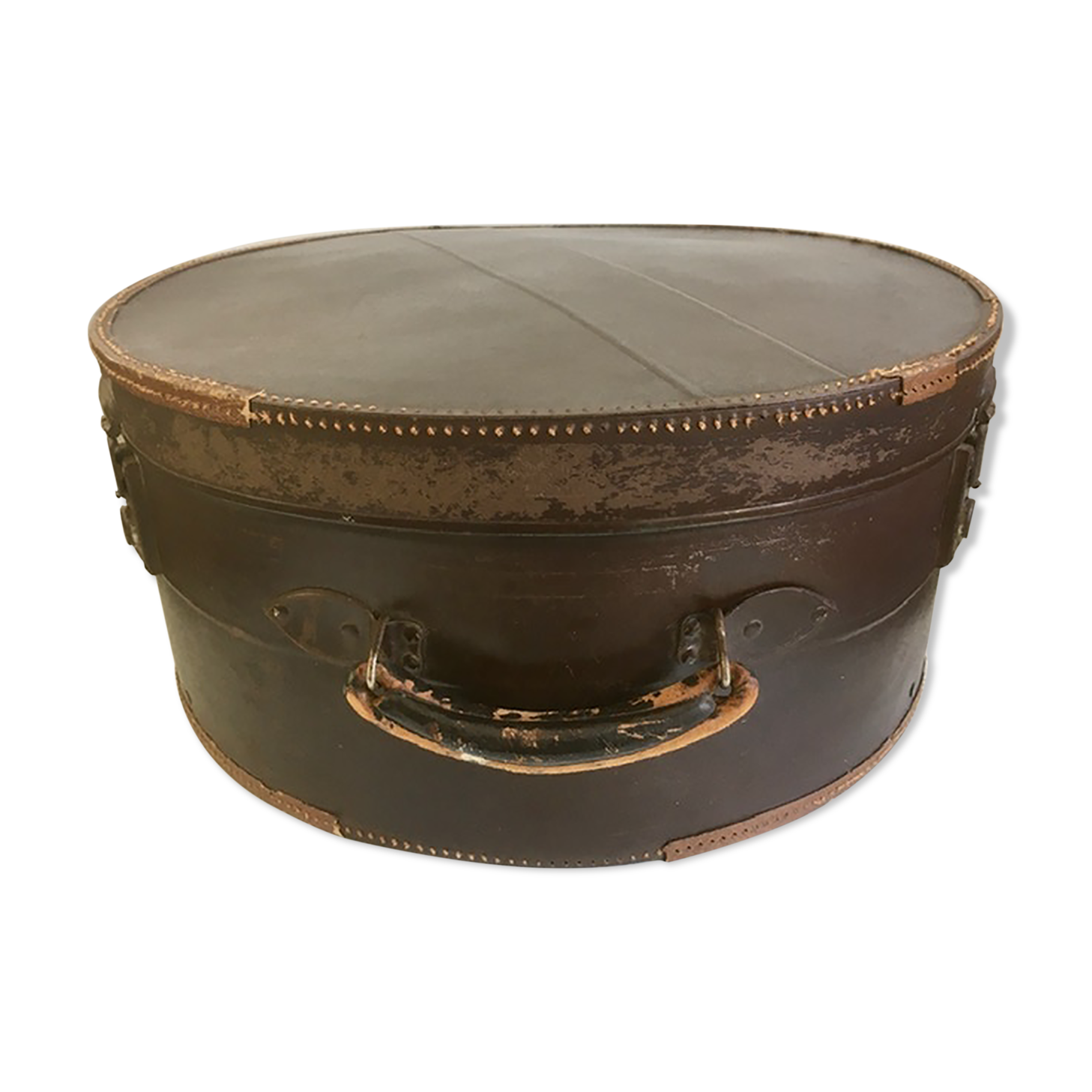 Vulcanized fiber imperiala hat case