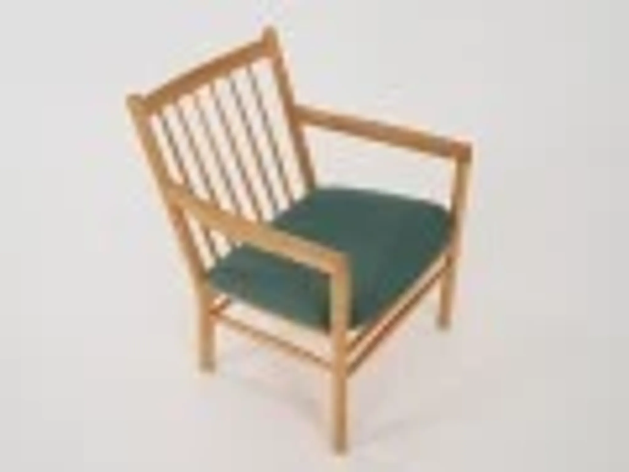 Beech armchair, Danish design, 1970s, designer: Erik Ole Jørgensen, manufacture: Tarm Stole & Møbelfabrik