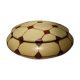 BONBONNIÈRE PAINTED PORCELAIN DAMIER