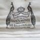 serving forks silver handles germany origin -box of- 4 art nouveau