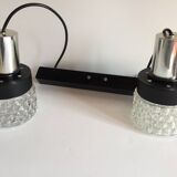 Asymmetrical space age pendant light