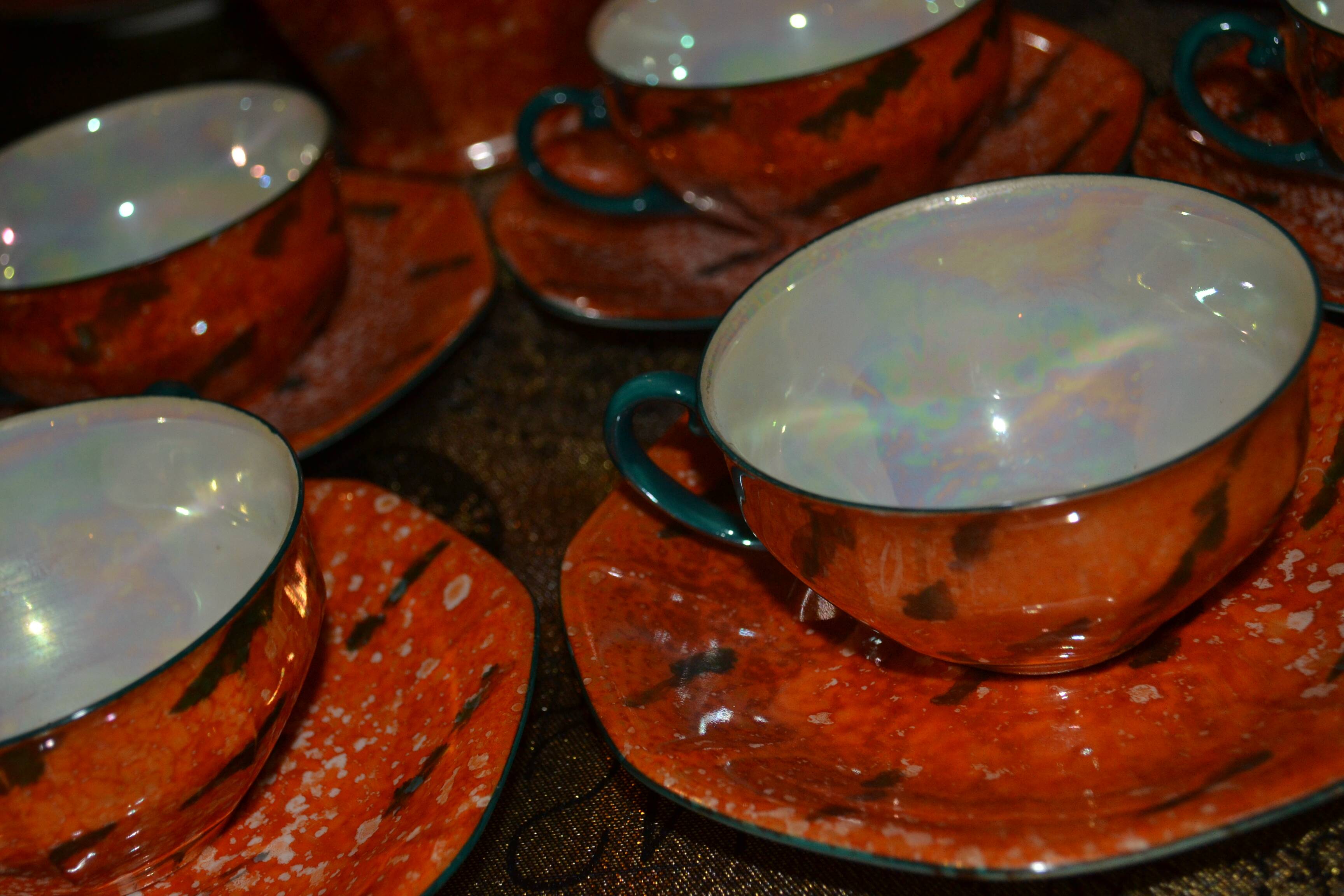 Union K porcelain coffee set