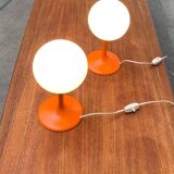 Mid-century Swiss table lamps by E.R. Nele for Temde, set of 2